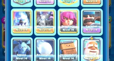 Todas cartas lvl 14, >5kk ouro, dezenas de fichas e muito +