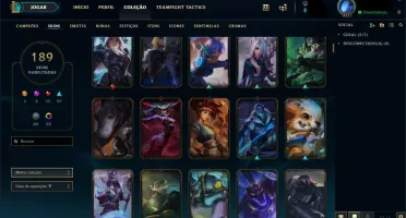Conta de Lol - 193 Skins - Diamond 3 - Conta da Season 2