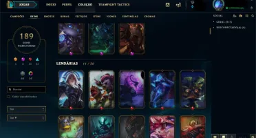 Conta de Lol - 193 Skins - Diamond 3 - Conta da Season 2