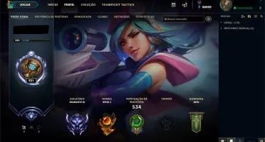 Conta de Lol - 193 Skins - Diamond 3 - Conta da Season 2