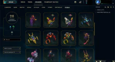 Conta de Lol - 193 Skins - Diamond 3 - Conta da Season 2