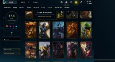 Conta League of Legends - Janna Vitoriosa, Jarvan Vitorioso