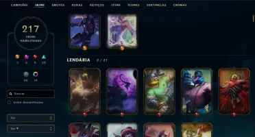 Conta league of legends