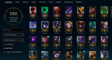 Conta league of legends
