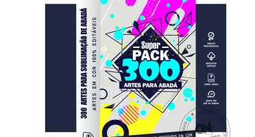 Pack de artes para Abadá 2024 100% editável em CDR