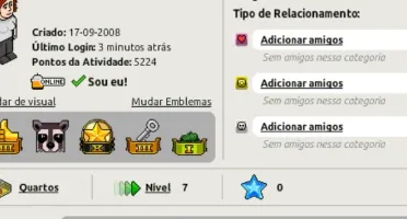 Conta HABBO com (Pinguins)