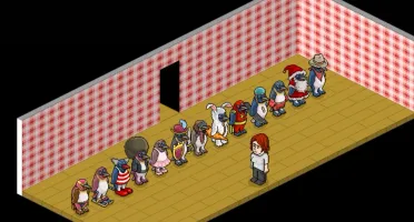 Conta HABBO com (Pinguins)