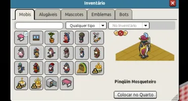 Conta HABBO com (Pinguins)