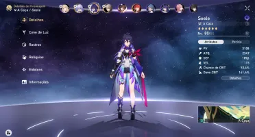 Honkai star rail Blade, Seele, Himeko E1, Bailu