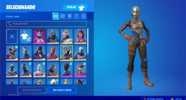 Conta Fortnite passe temp 2 cap 1 e outros - Skins raras
