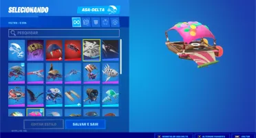 Conta Fortnite passe temp 2 cap 1 e outros - Skins raras