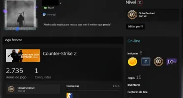 Conta Cs2 Legit 7 Anos Rank 17 Season 4