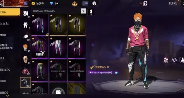 Vendo conta de FREEFIRE