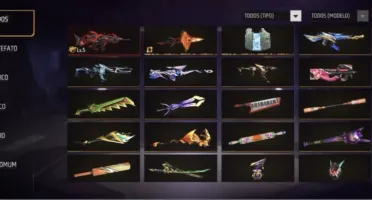 1 X 400 Peita +Melhores Skins Naruto,Fitinha+Arma Evolutiva