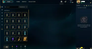 Conta Unranked LoL, 20k EA, sem elo anteriormente.