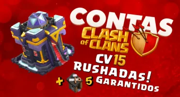 CV15 | 5 Construtores, Muros FULL + Troca Nick ✔