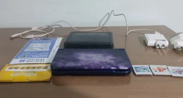 Nintendo New 3ds Xl Galaxy Style Desbloqueado + Sd 128gb