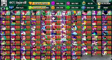 Conta brawl stars insana alien 2