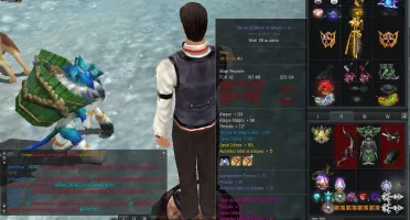 CONTA CABAL ONLINE MA LV 200 OVER 43 ASA 38. CRAFT 7K