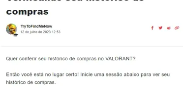 Conta Valorant