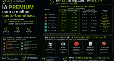 Créditos API para Claude e GPT — IA Premium para Agentes