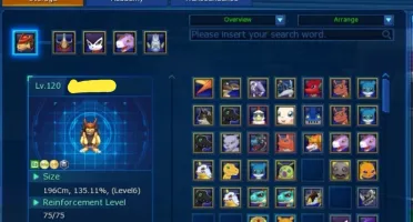 Conta DMO GK Server Leviamon com AOX