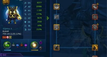 Conta DMO GK Server Leviamon com AOX