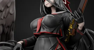 Hanekawa Hasumi 3D - Arquivo .Stl Para Impressão 3D