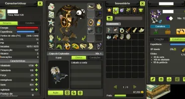 Conta Feca lv 128 - Dofus Touch Brutas
