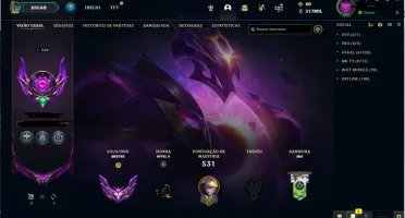 Conta League Of Legends HIgh Elo
