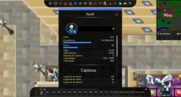 Conta Pokexgames (Pxg) Lvl 321 Seavell Servidor: Emerald
