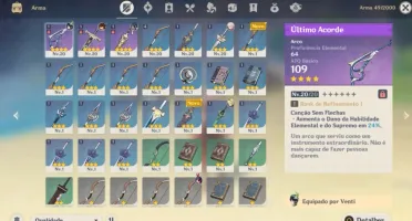 AR 18! Venti / Kazuha conta iniciante porem com T5 top tier!