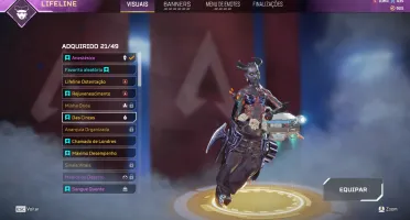 Conta Apex Legends LVL 500