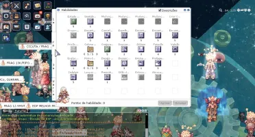 Conta Ragnarok Latam Freya Feiticeira/Exall 153/49