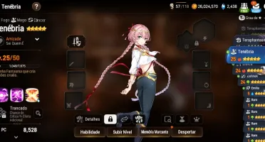 Epic Seven - Conta com ótimos ML