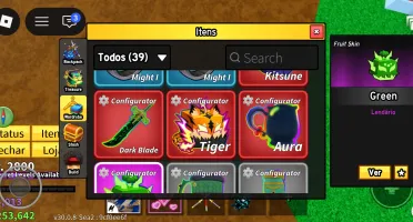 Conta de BLOX FRUTI super gemada