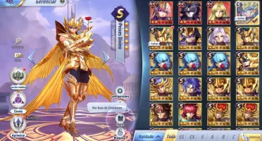 Saintseiya Awakening A-135 + 1290 Gemas Avançadas