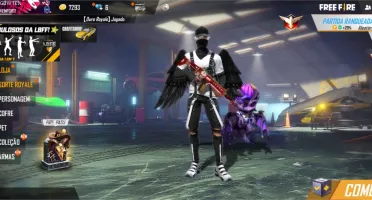 Conta de FF LV 51 gemada com várias skins itens passes