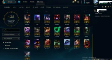 CONTA LEAGUE OF LEGENDS DIAMANTE 4