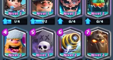 Clash Royale nv12 todas as cartas