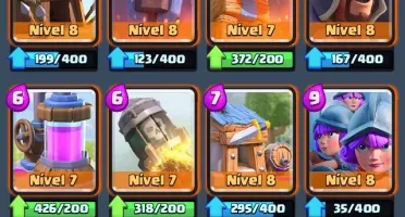 Clash Royale nv12 todas as cartas