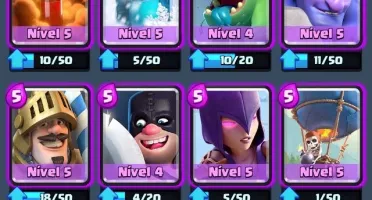 Clash Royale nv12 todas as cartas