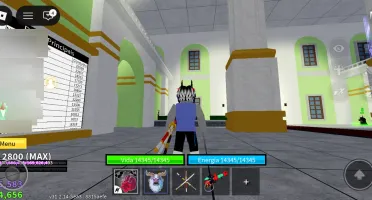 Conta de blox fruits,com raça v4 Full e todos estilo de luta