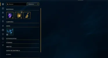 Ferro 2 com 21 Champs e 3 Skins +1 Fragmento