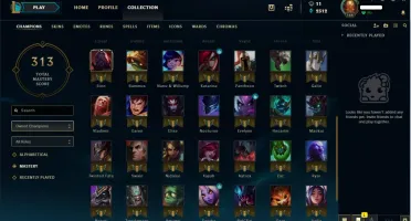 Conta League of Legends