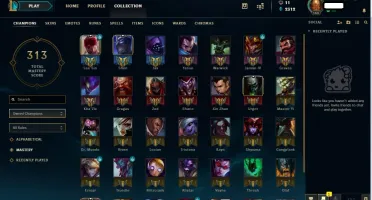 Conta League of Legends