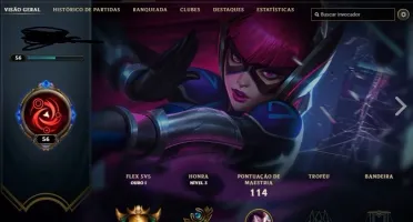 Conta League of Legends Antiga - 67 Skins, 20 Rune Pages, et
