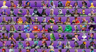 Conta De Fortnite 135 Skins