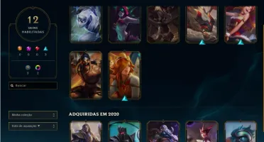 CONTA SMURF LEAGUE OF LEGENDS LEVEL 30 UNRANKED