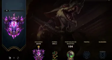 CONTA SMURF LEAGUE OF LEGENDS LEVEL 30 UNRANKED